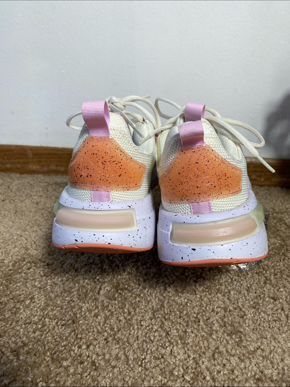 ADIDAS WOMEN'S RACER TR23 SHOES SNEAKER OFF WHITE ORCHID BEIGE SIZE 10 - Picture 2 of 11